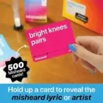 Misheard Lyrics Card Game: 500 Cards of Hilarious Musical Nonsense Family Couple Game - Image 2