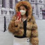 Winter Faux Fur Coat for Women – Luxury Warm Jacket in Plus Sizes (2026) - Image 4